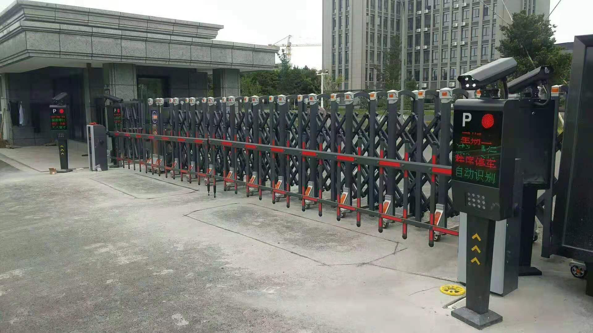 某政府辦公樓車牌識別系統經典方案